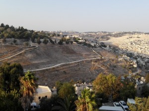 uitzicht over Jeruzalem